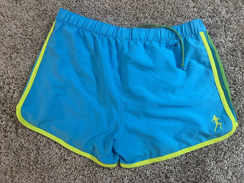 Adidas wm track shorts sz sm Turqoise